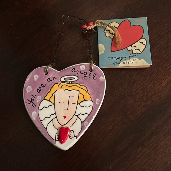 You are an angel hanging ornament by artist Sandra Magsamen - Picture 1 of 4